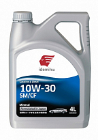 IDEMITSU Масло моторное минеральное SM/CF 10W30 4л